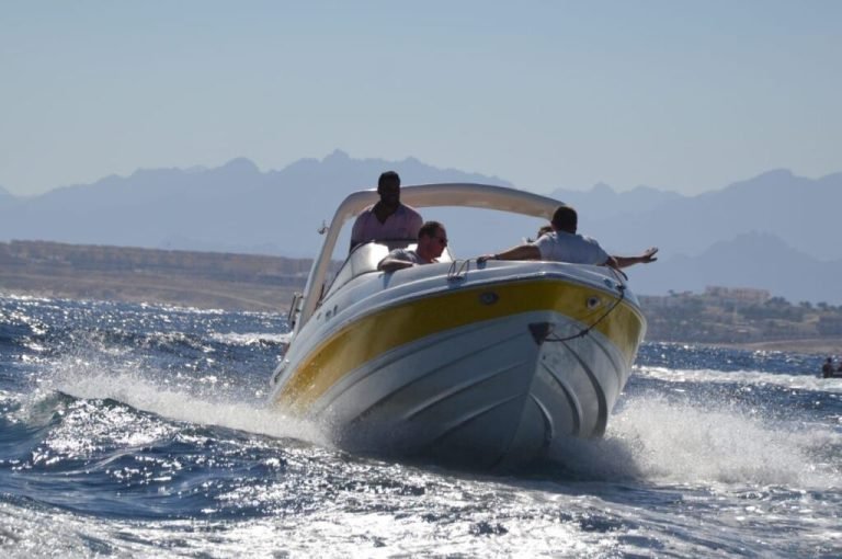 Speedboot naar Eden Island vanuit Makadi Bay | Privé Tour