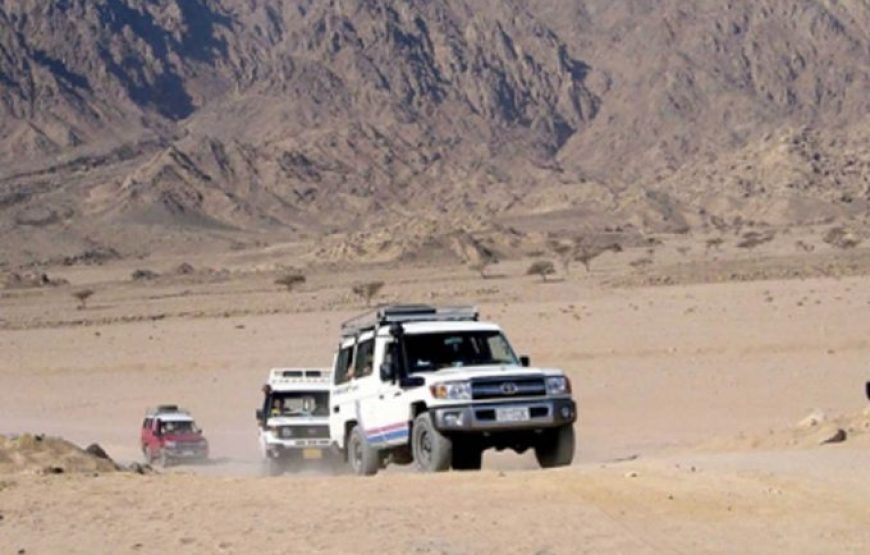 Jeep Safari depuis hurgada egypte+ Dîner et spectacle oriental