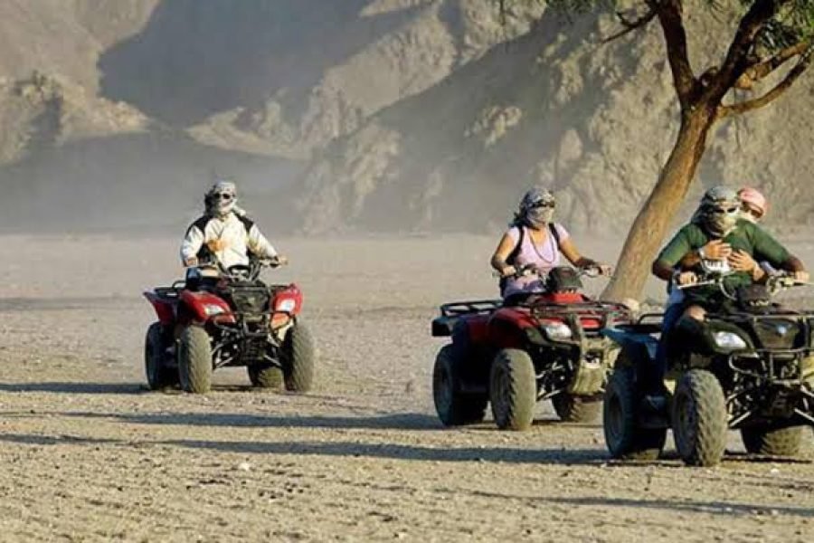 Quadozás Sharm El Sheikhben – 3 órás Quad Safari a Sínai-sivatagban