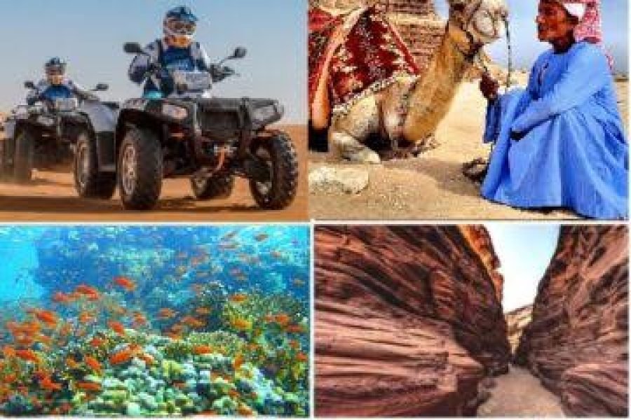 Sharm El Sheikh–Dahab 5 az 1-ben szafari | Quad, teve, snorkel