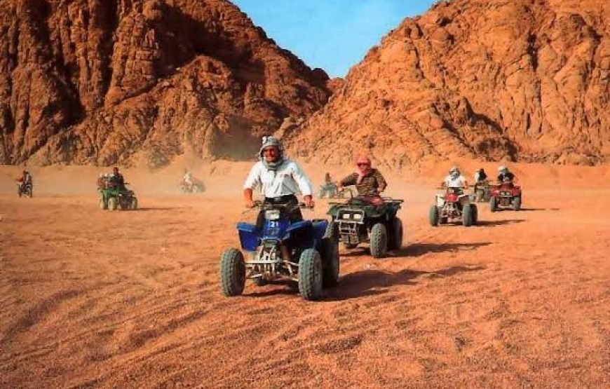 MOTO SAFARI ATV in Sharm El Sheikh – Sunrise or Sunset with Bedouin Tea