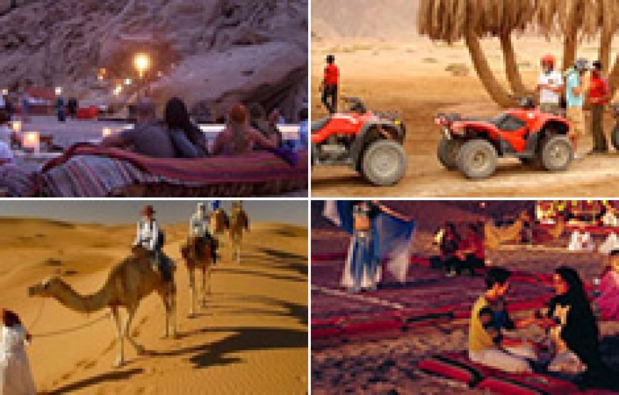 Sharm El Sheikh Excursions – Mix Safari, Desert & Sea 5-in-1 Adventure from Sharm El Sheikh