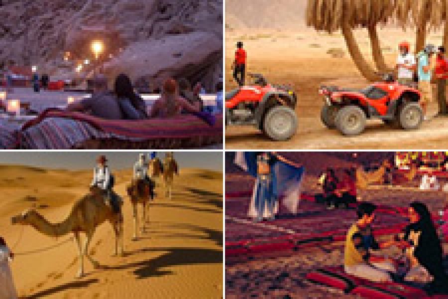 Mix Safari, Desert & Sea 5-in-1 Adventure from Sharm El Sheikh