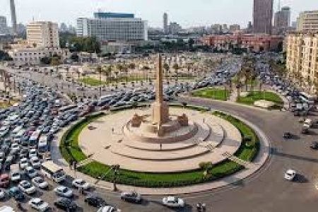 El tahrir square Cairo Egypt