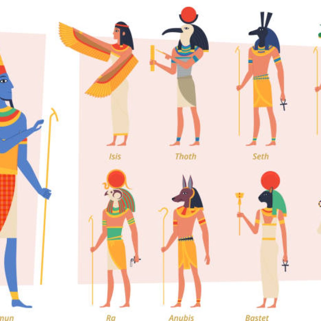 Altägyptische Götter und Göttinnen und ihre Mächte | Liste ägyptischer Gottheit, Stammbaum, Bedeutung