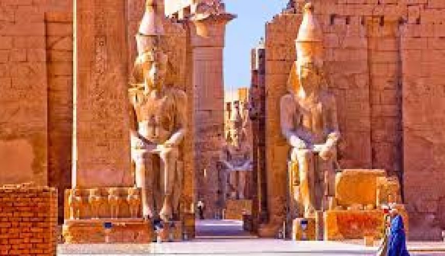 West Side of Luxor Temple: A Grand Entrance