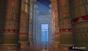 Inside Luxor Temple: