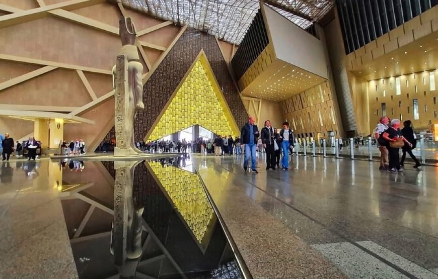 Pyramids, Sphinx & Grand Egyptian Museum – Mini Group from Sharm El Sheikh