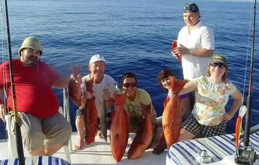 Wędkowanie w Dahab z Sharm El Sheikh | Wycieczka Rybacka Morze Czerwone