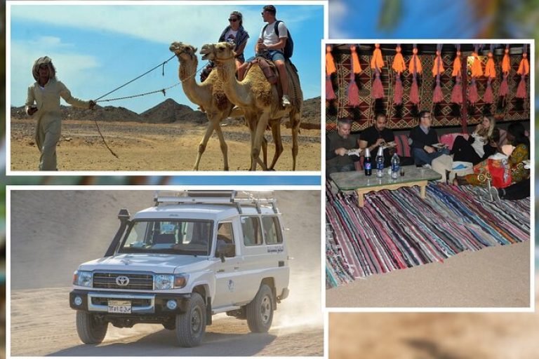 Pustinjski safari iz El Goune – Kvad, buggy, jahanje kamile i beduinska večera