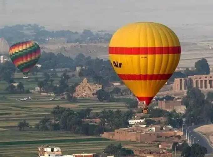 gündoğumu sıcak hava balonu ile Soma Körfezi'nden Luksor'a günübirlik gezi