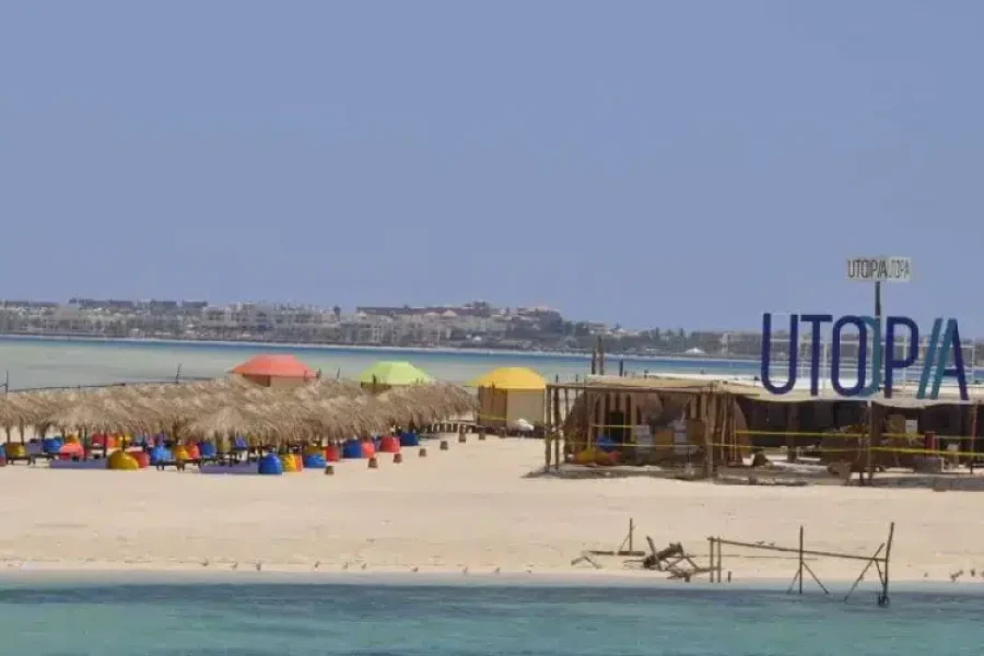 Utopia Island from Soma Bay