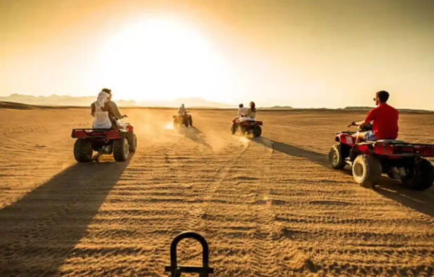 Hurghada Quad Jízda 2026 | Pouštní Safari, Beduínská Vesnice a ATV Dobrodružství