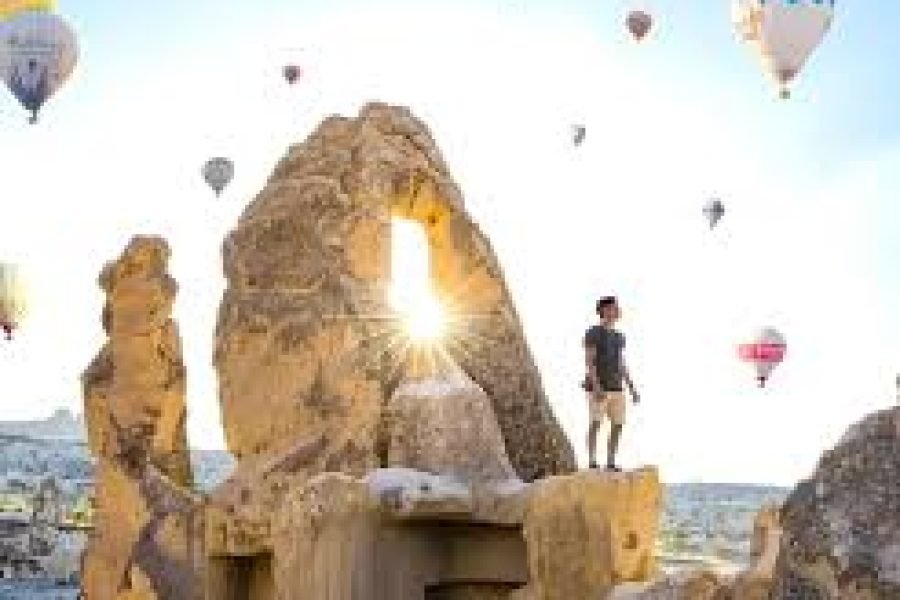 Let horkovzdušným balónem nad Luxorem ze Sahl Hasheesh