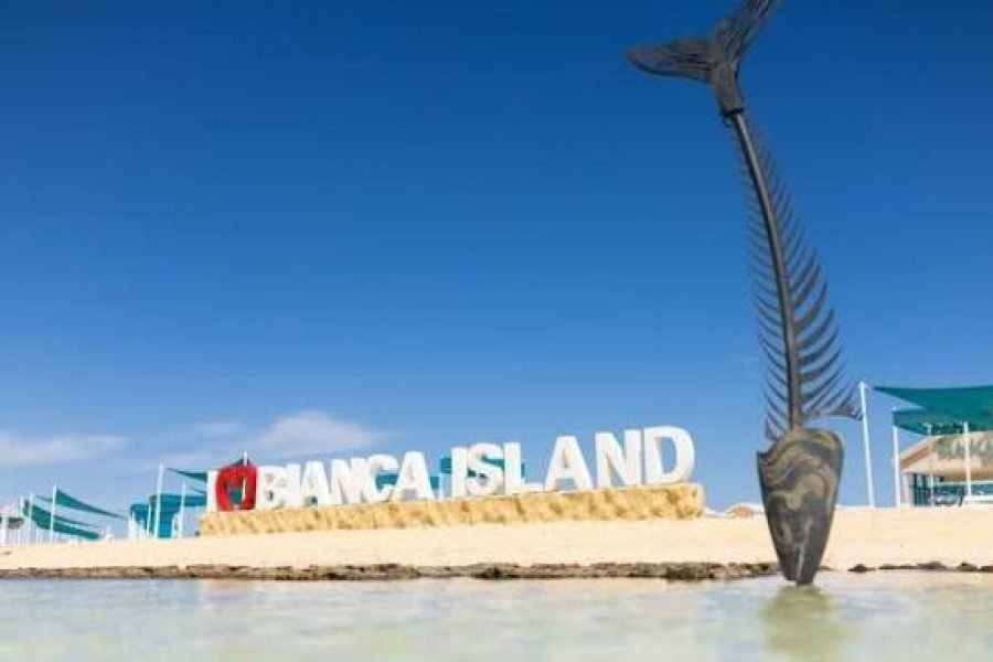 Bianca Island vanaf El Gouna