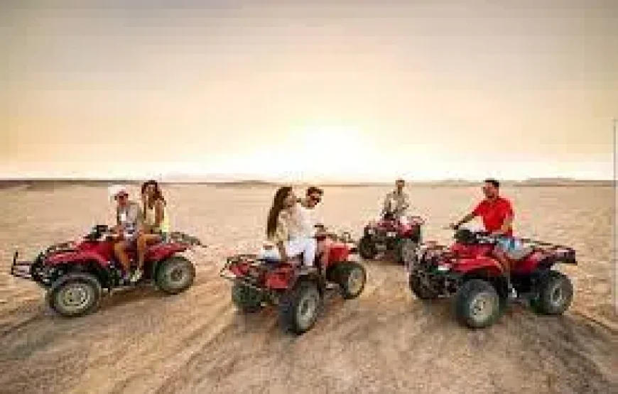 Hurghada Quad Jízda 2026 | Pouštní Safari, Beduínská Vesnice a ATV Dobrodružství