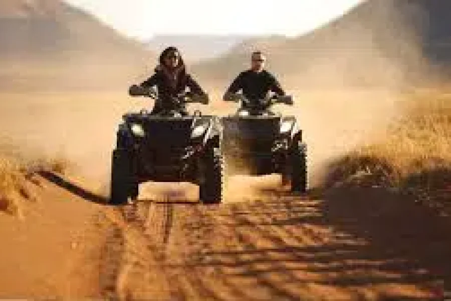 sunset quad safari in El Quseir