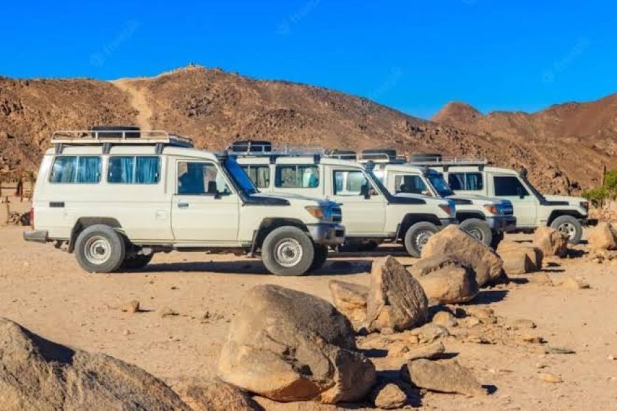 El Gouna sivatagi szafari
