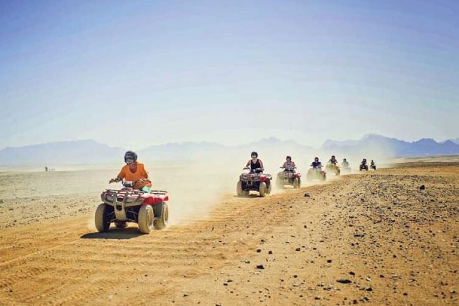 Quad Tour vanuit El Gouna – Ochtend Woestijnsafari & Bedoeïenenervaring