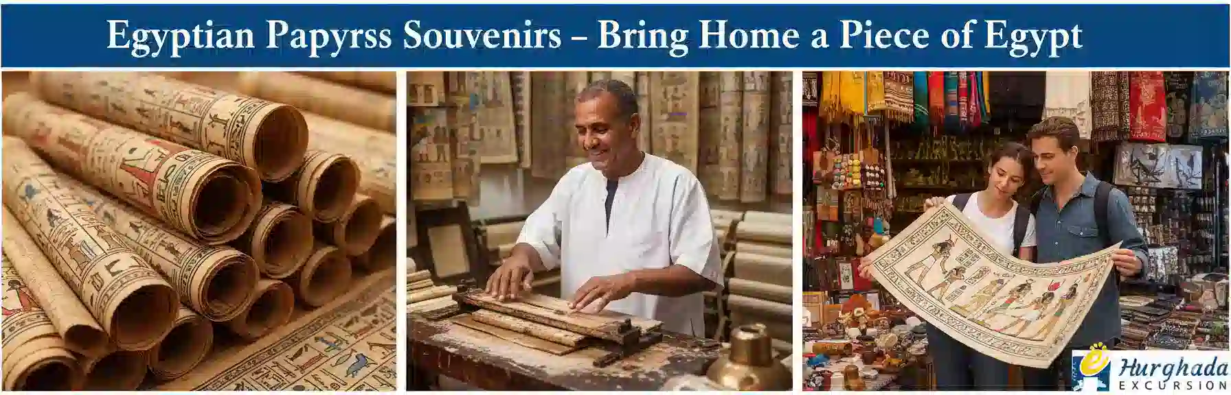 Souvenirs – Rapportez un morceau d’Égypte chez vous