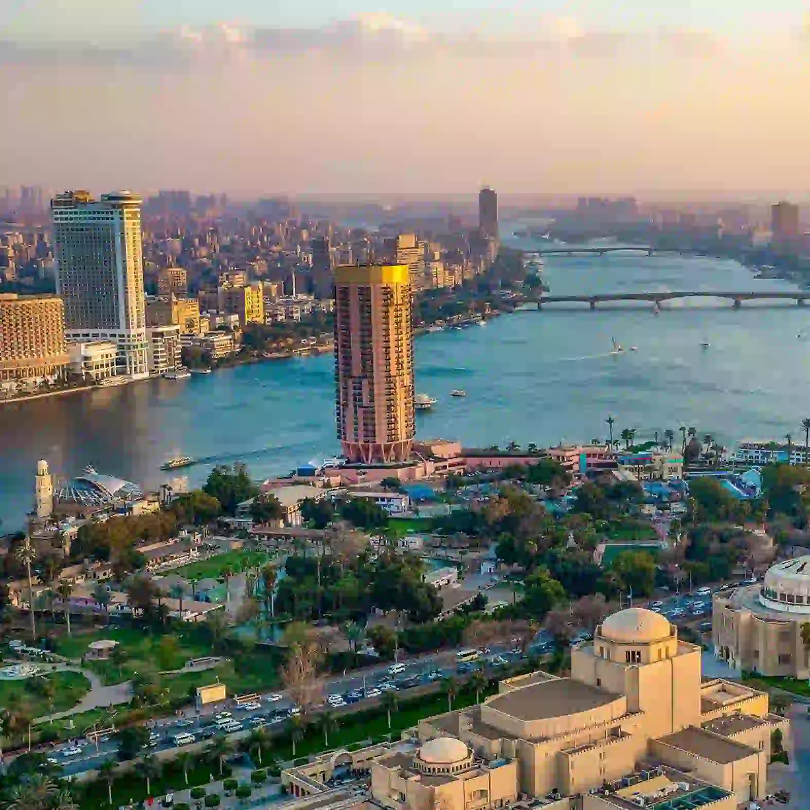 Kairo-Turm – Panoramablick über die Stadt