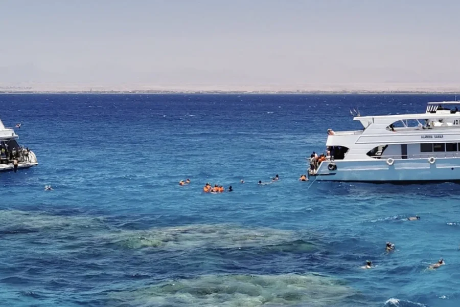 Punti salienti del Mar Rosso vicino a Hurghada