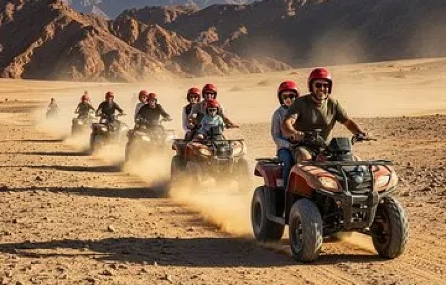 Hurghada Quad Jízda 2026 | Pouštní Safari, Beduínská Vesnice a ATV Dobrodružství
