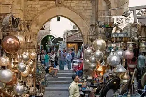 French Colonial Architecture & Alexandria Bazaar