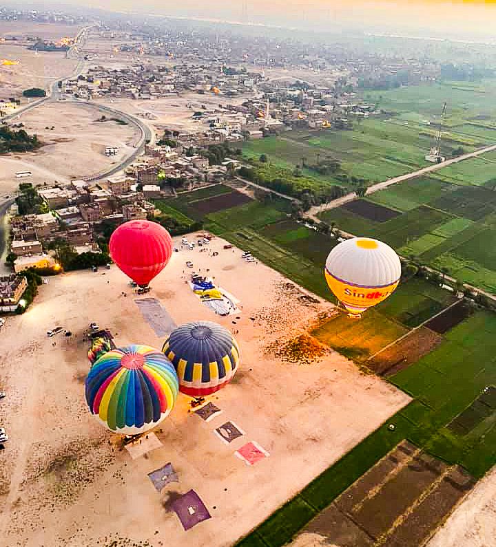 Hot Air Ballooning at Sunrise