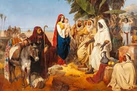 How long did Mary and Joseph stay in Egypt ?