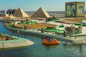 Mini Egyptě Park v Hurghada