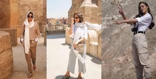 Zestawienia strojów dla mężczyzn w Egipcie