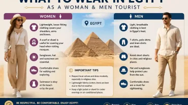 what to wear in Egypt as a woman & men tourist