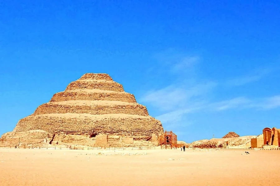Giza Pyramids & Saqqara Tour from Taba by Flight | Private Cairo Trip