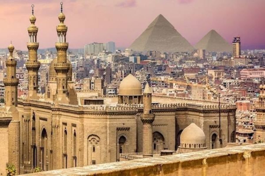 Aswan to Cairo by Plane | Giza Pyramids & Mosques Tour