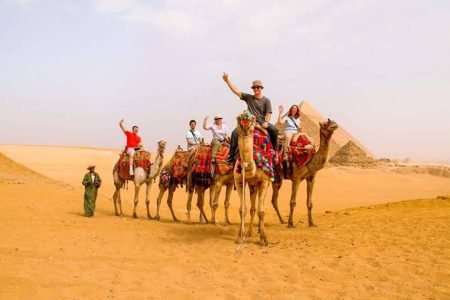 Giza Pyramids Tour from Taba Airport | Camel Ride & Quad Bike