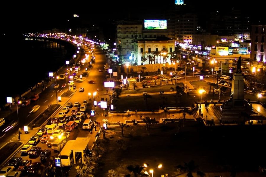 Alexandria by Night Private Tour | Horse Carriage & Corniche Walk