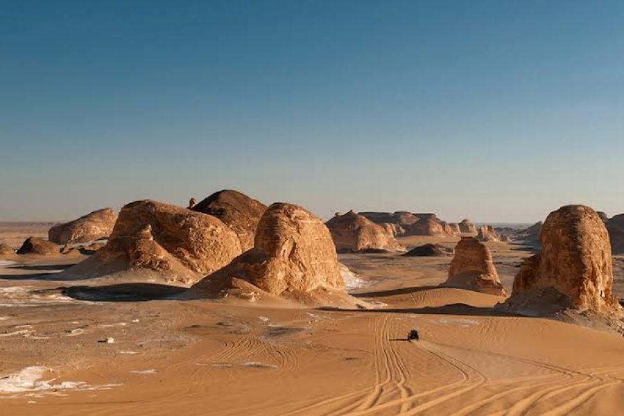 White and Black Desert camping from Cairo