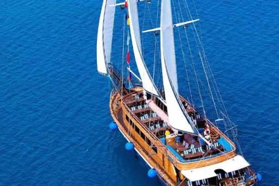 pirátská loď Hurghada Orange Bay